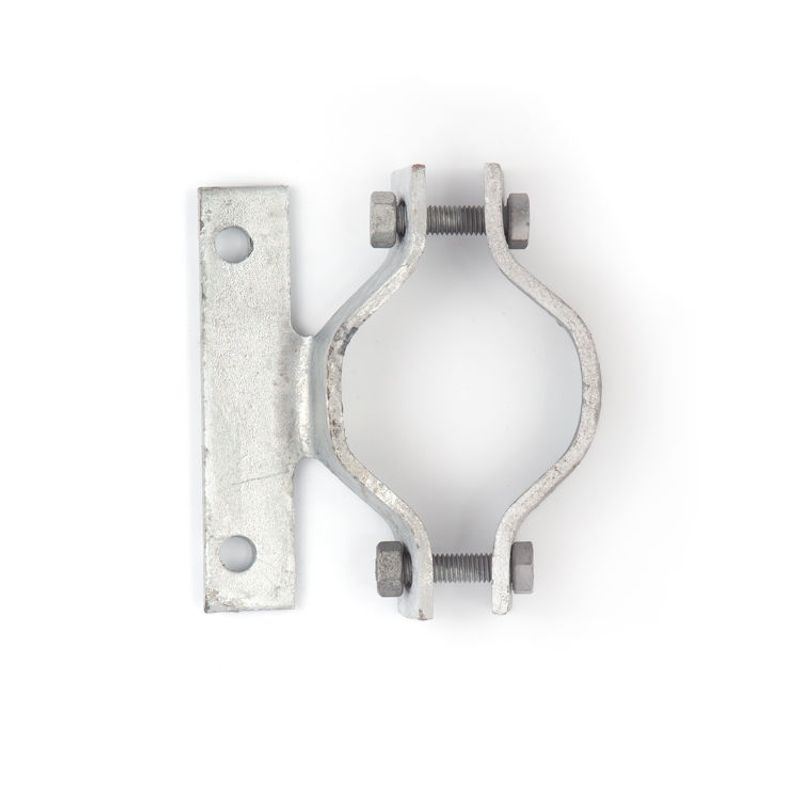 Festeklamme til skilt med knekket kant 60 mm