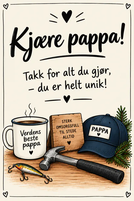 Hovedbilde Farsdag skilt 