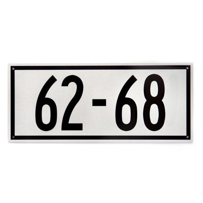 Hovedbilde Husnummer 15x35 cm