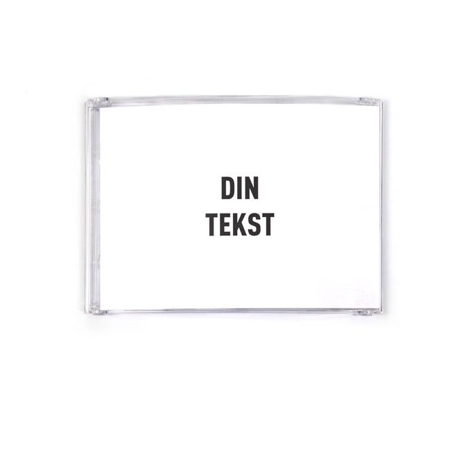 Hovedbilde Pixquick-skilt i akryl for papirinnlegg 15x21,5cm