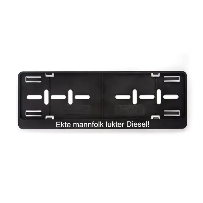 Hovedbilde Skiltramme til traktor med tekst